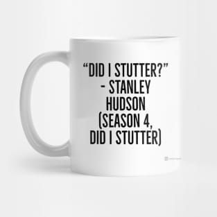 the office funny quote Mug